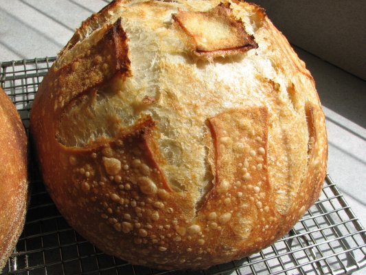 GMflour4 Second loaf baked with Gold Medal flour