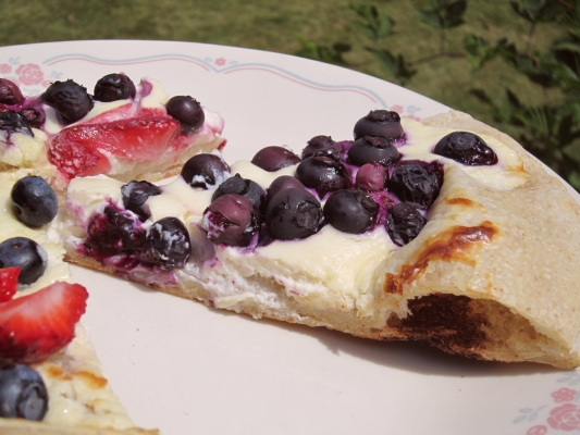 Blueberry Pizza