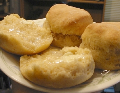 Rustic Sourdough Biscuits