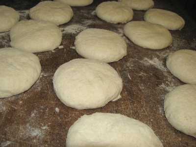 Syrian Bread doughballs